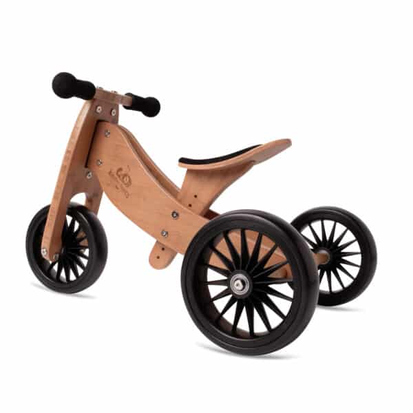 Kinderfeets 2-in-1 Holz Laufrad-Dreirad